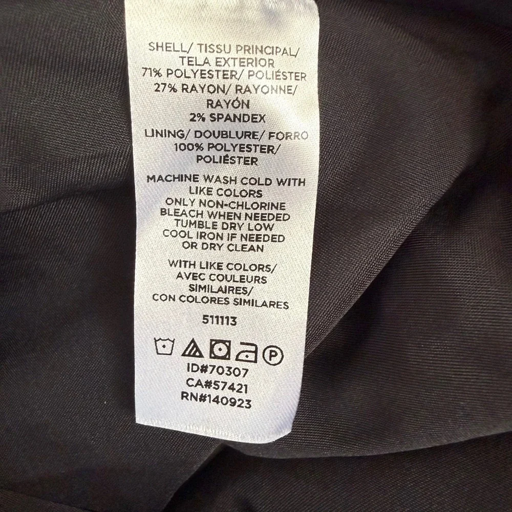 LOFT Skirt‎ Womens 10 NWT Gray Tweed A Line Belted Lined